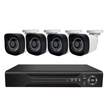 4 Channel 720P AHD XVR CCTV Camera Kit - Night Vision, HD Waterproof Outdoor Security System