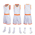 Diseño sublimado Uniforme de baloncesto de camuflaje verde