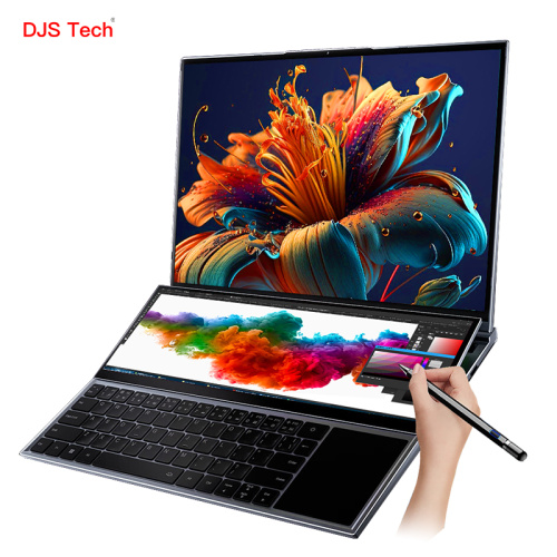 Customized office dual-screen business laptop