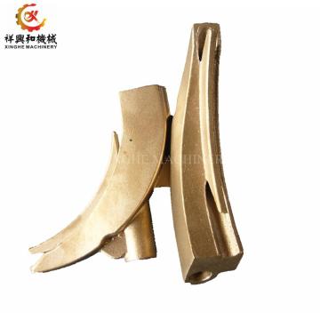 Colata di sabbia in resina di colore verde, bronzo, ottone, alluminio, ottone OEM per girante
