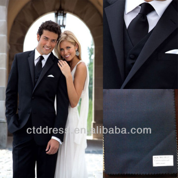 2014 spring coming style !!! Two button notch lapel dark blue color wedding suits for men