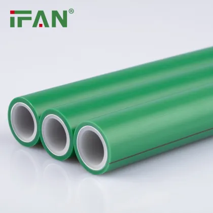 IFAN High-Quality Polypropylene PPR Plumbing Pipes: 20-63mm Green PPR-AL-PPR Water Pipes