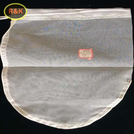 Empty tea mesh drawstring bag with nylon material