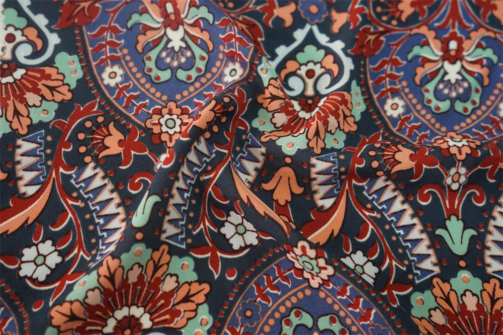 75D Polyester Moss Crepe Fabric