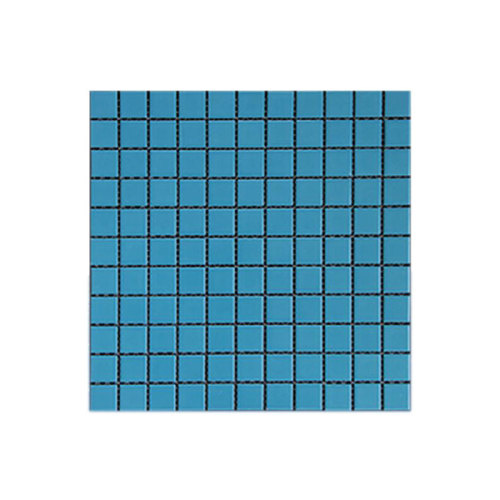 Blauwe mozaïektegels voor zwembad