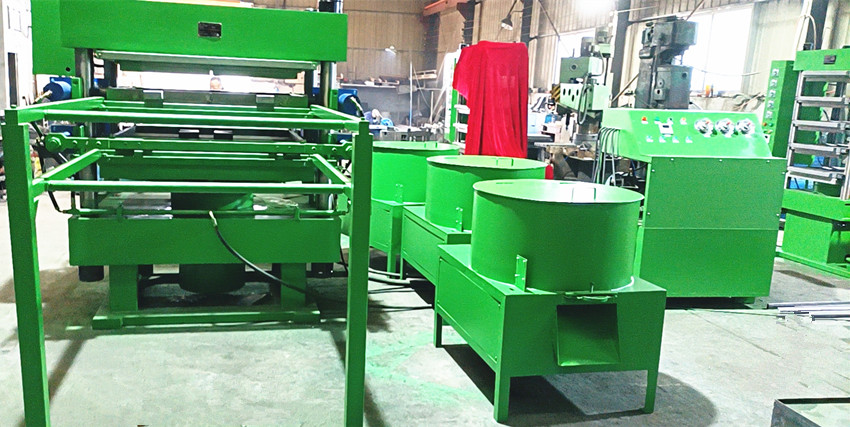 rubber tile making machine