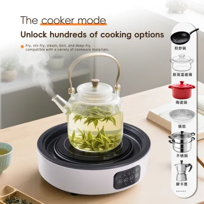 2000W dual-mode electric ceramic stove for BBQ and cooking