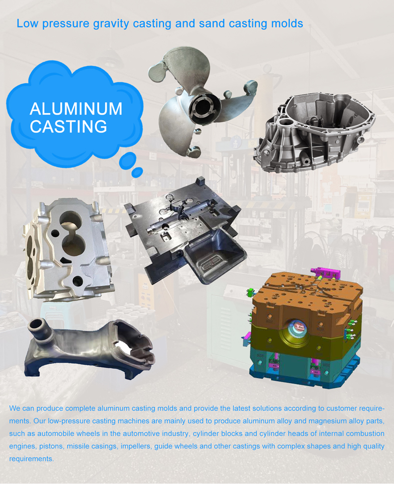 Aluminum casting case