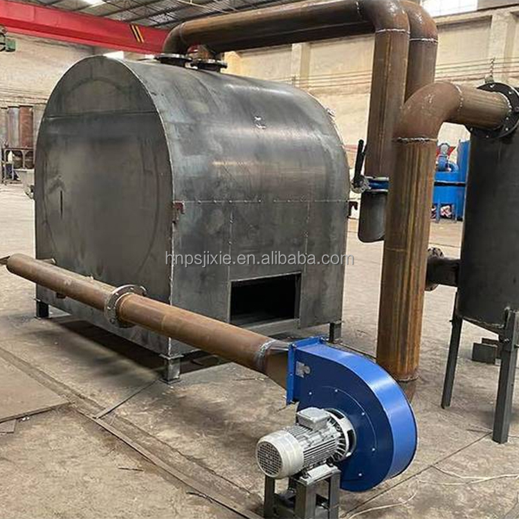 Coconut Shell and Palm Kernel Shell Charcoal Carbonization Furnace