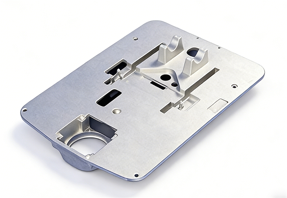 instrument and meter support base plate