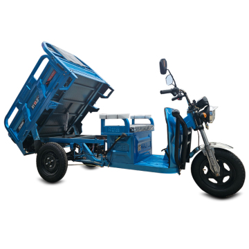 Electric Dump Truck: Battery Operated Heavy Transport Vehicle for Factory Cargo Movement