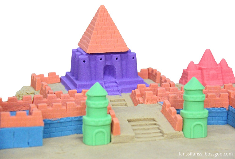 motion sand art castle