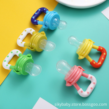 Customized Hot BPA-Free Chewable Silicone Baby Teether Toys Set