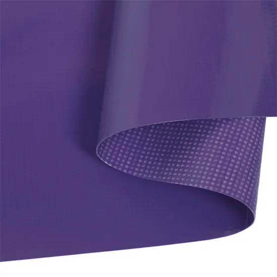 PVC Coated Roller Blind Fabric for Retractable Awnings and Roof Covers