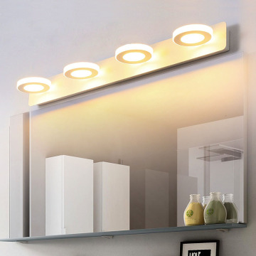 Modern Simple Led Bathroom Mirror with Headlights for Dressing Table
