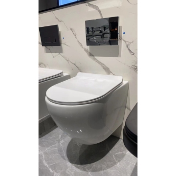 WC Rimless Wall Mounted Toilet