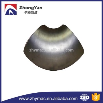 90 degree short radius Stainless Steel Seamless pipe Fittings elbow