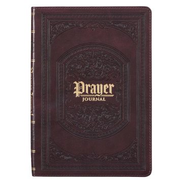 Leather Daily Hope Christian Prayer Journal For Men