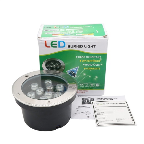 Luz subterránea LED impermeable 9W