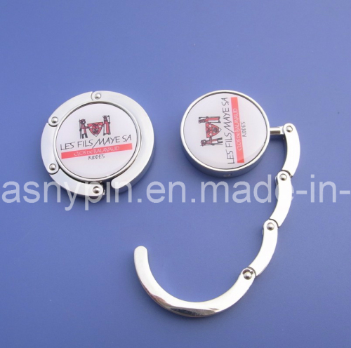 Wholesale Cheap Custom Logo Metal Bag Hook, Bag Hanger Holder