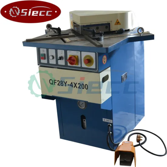 Hydraulic Adjustable Metal Corner Angle Notching Machine