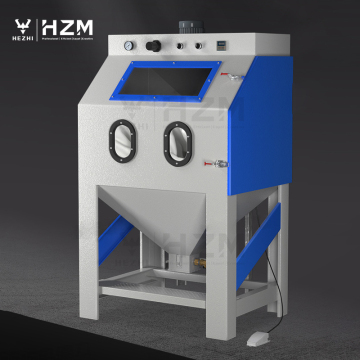 Low Price Turntable Manual Cabinet Sand Blasting Machine