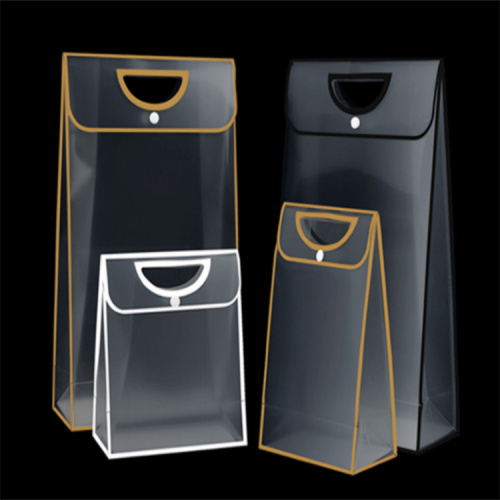 Gift portable multifunction clear plastic shopping bag