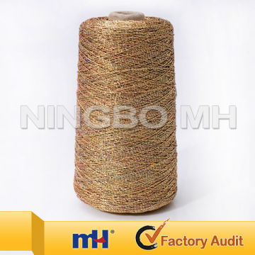 Metallic elastic thread