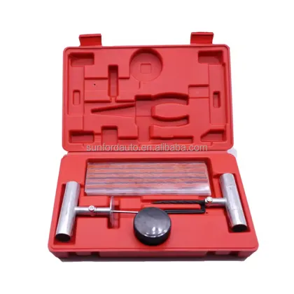 8-Pc Car Tire Repair Kit: Cheap & Portable Tire Repair Tools