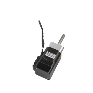 High Speed 1000ppr Encoder 24V BLDC Worm Shaft DC Motor 42mm with Brake for Baby Cradle