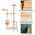 Height Cat Tree Pet Play House Climbing Tower