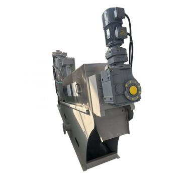 Screw filter press sludge small filter press