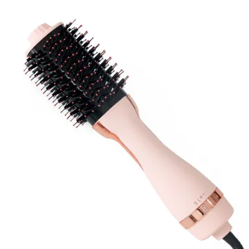 Wholesale Negative Ion Hot Air Comb 4-in-1 Hair Tool: Curler, Permer, Straightener & Comb