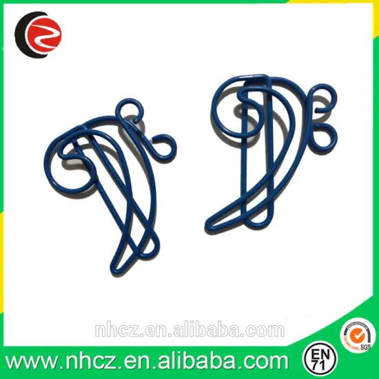 Music Bell Shape Paper Clips