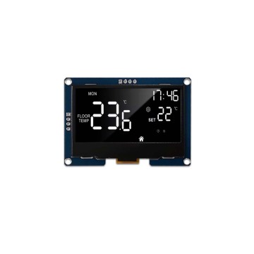 2.42 Inch Mini Custom SSD1309 Monochrome OLED Display 128x64 Pixels with I2C Interface