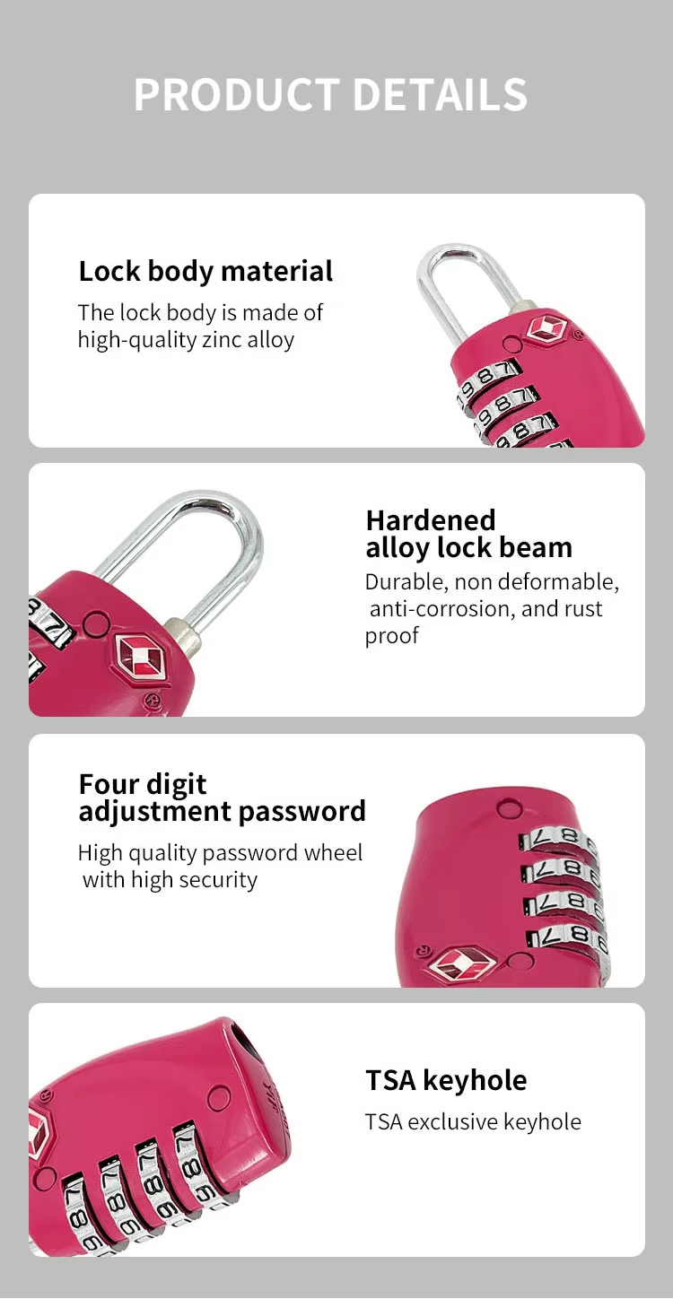 3 tsa Padlock