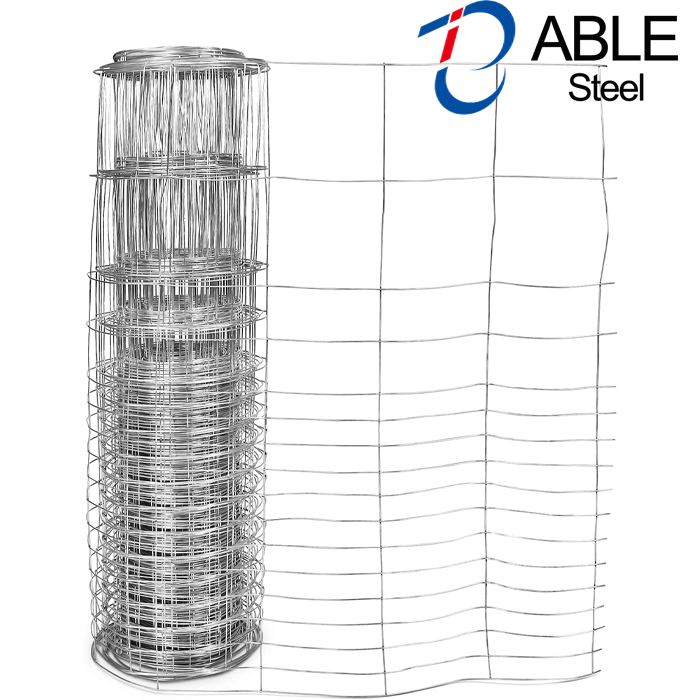 Galvanized wire hinged joint knot fence for farm