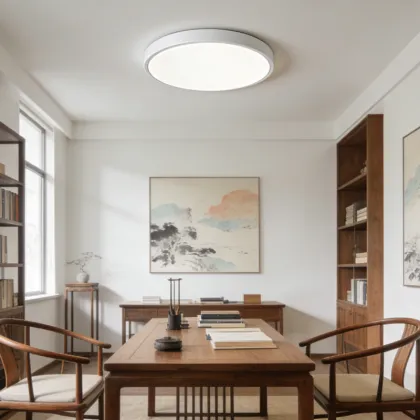 LED ceiling light for indoor serenity