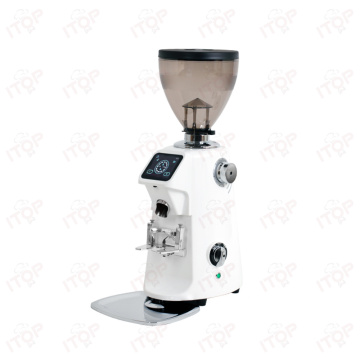 Industrial Professional LED Commercial Espresso 74mm Stainless Steel Electric Coffee Grinder