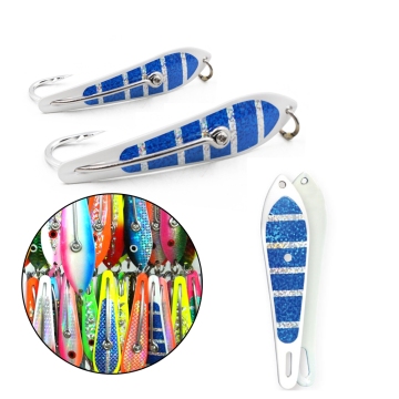 Sea Trolling Boat Fishing Metal Stainless Steel Drone Spoon Lure
