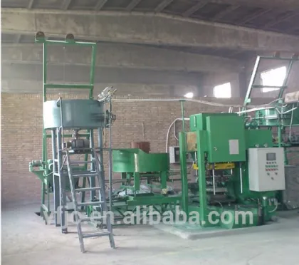 Automatic terrazzo floor tile machine