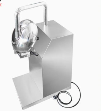 by-300b Peanut Snack Coating and Seasoning Pan Machine