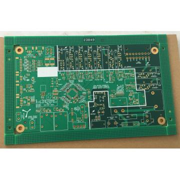 6 layer PCB with Matt green Solder