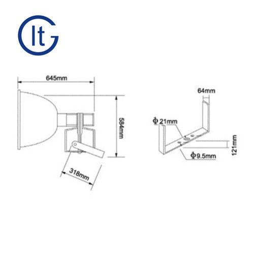 LED 50 Watt High Power High Bay Light (GLT-HBL-50W)