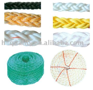 PE,PP(Polypropylene),Polyster,Nylon8-Strand Hawser