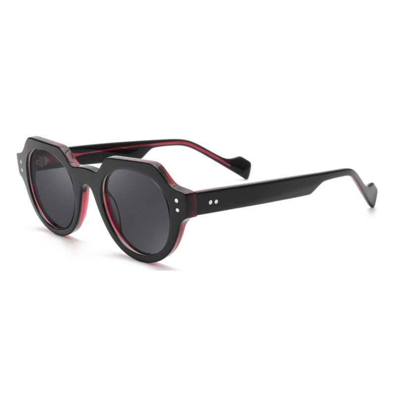 Two Color Acetate Sunglasses