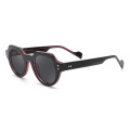 Two Color Acetate Sunglasses