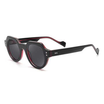 Acetate Sunglasses Frames Two Color Acetate Sunglasses Supplier