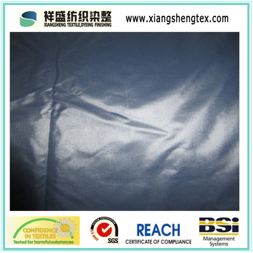 Waterproof Nylon Taffeta Fabric with Calendering for Down Garment