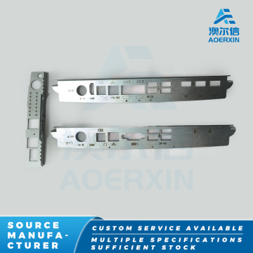 Custom Stamped Equipment I/O Interface Baffles